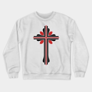 Cross of the Lord and Savior Jesus Christ, a symbol of crucifixion and salvation. Crewneck Sweatshirt